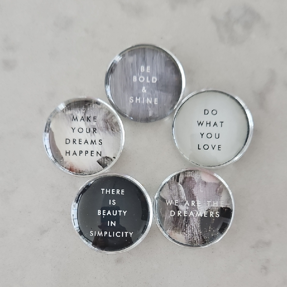 Set Of Inspirational Magnets
